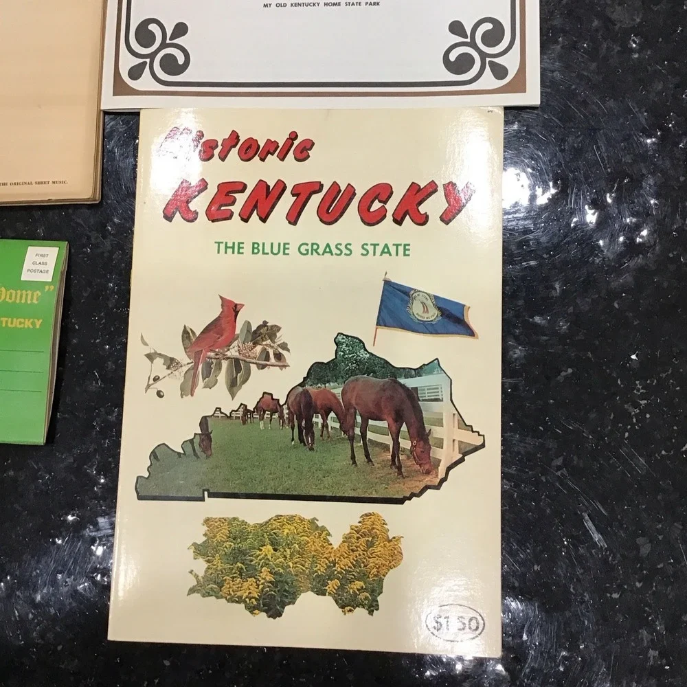 Vintage Kentucky Souvenir Booklets & Postcards Churchill Downs Bardstown Foster